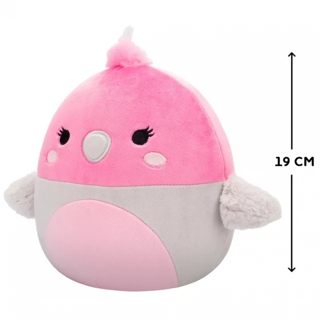 М'яка іграшка Squishmallows Какаду Джейла 19 см (SQCR06595) - 2