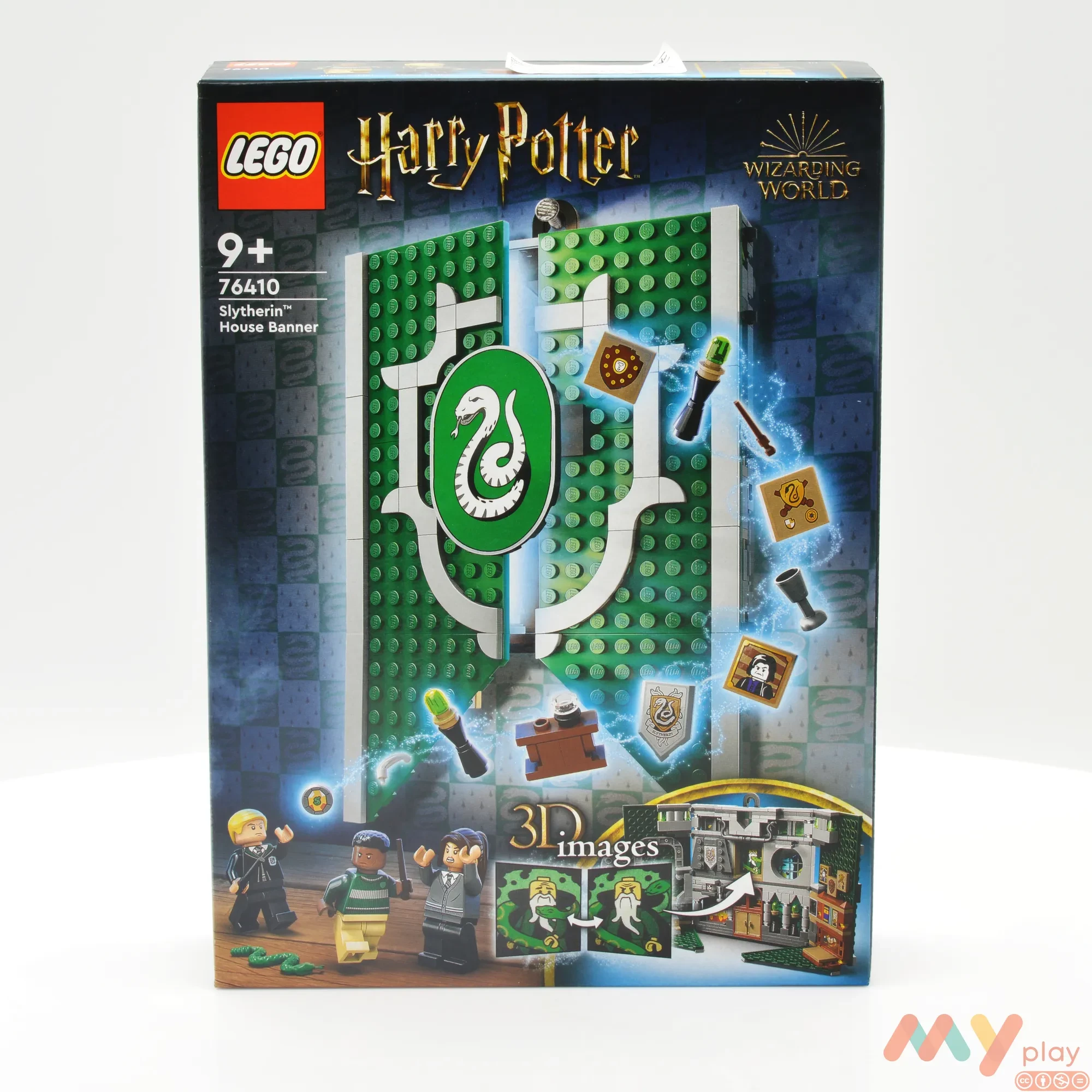 Конструктор Lego Harry Potter Прапор будинку Slytherin (76410) - ФОТО в 360° - 1