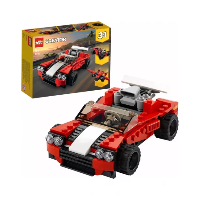 Конструктор Lego Creator Спортивний автомобіль (31100) - 9