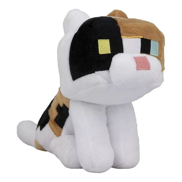 JINX Плюшевая игрушка Minecraft Happy Explorer Calico Cat Plush - 1