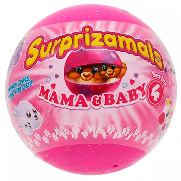 Мягкая игрушка Surprizamals Мама и малыш в ассортименте (SU03511-501) - 1