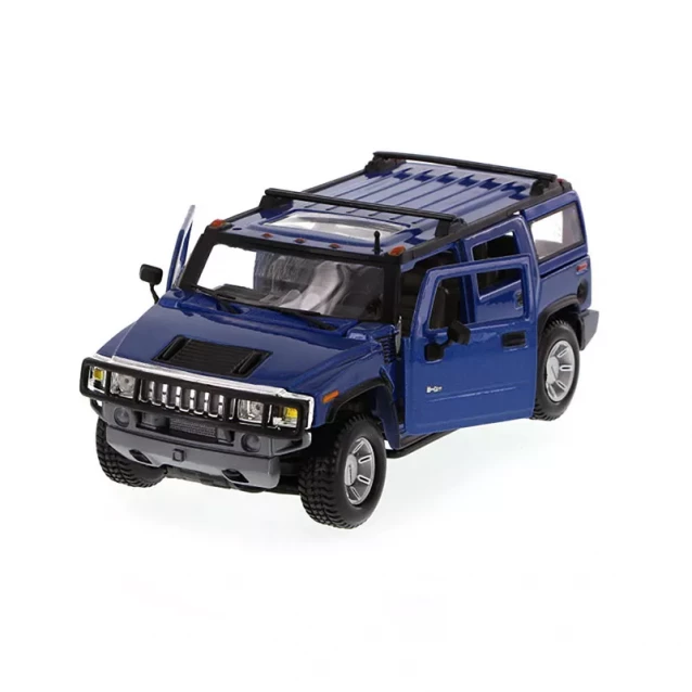 MAISTO Машинка игрушечная Hummer, масштаб 1:27 31231 blue - 5