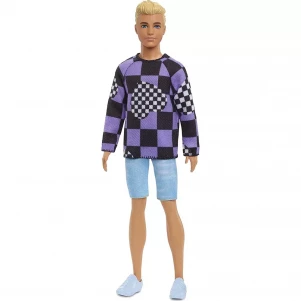 Лялька Кен "Модник" у светрі в клітинку Barbie  лялька Барбі