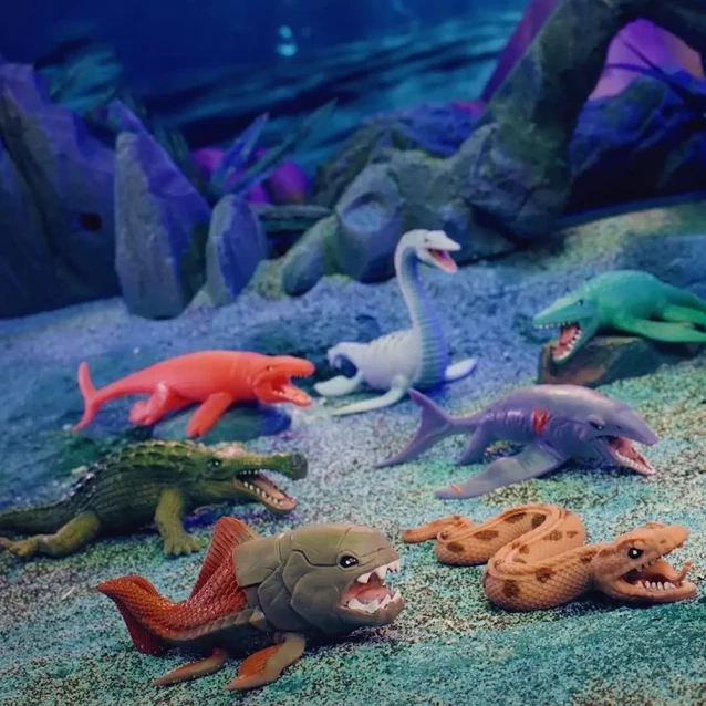 Стретч-игрушка-сюрприз #Sbabam Legend of animals Морские доисторические хищники в ассортименте (128/CN22) - 7