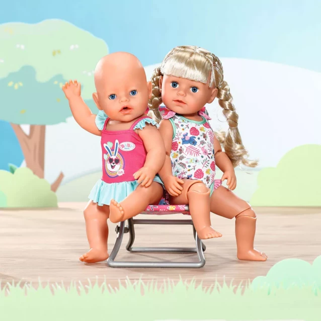 Одежда для куклы Baby Born Яркий купальник 43 см (833636-2) - 4