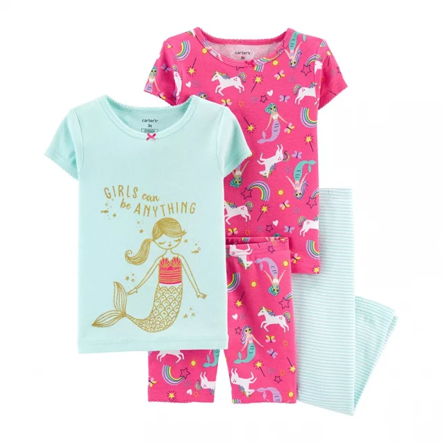 Carters Комплект из двух пижам для девочек, 98–105см - 1