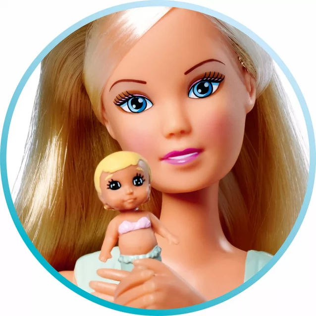 Кукольный набор Штеффи-беременная и Кевин "Семья русалок" с малышом, аксесс., 3+ - 4