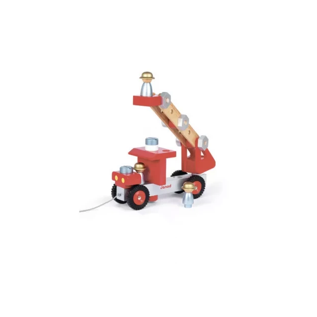 JANOD Игровой набор Пожарная машина с инструментами - 2