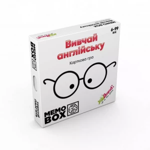 Настільна гра MemoBox Вивчай Англійську дитяча іграшка