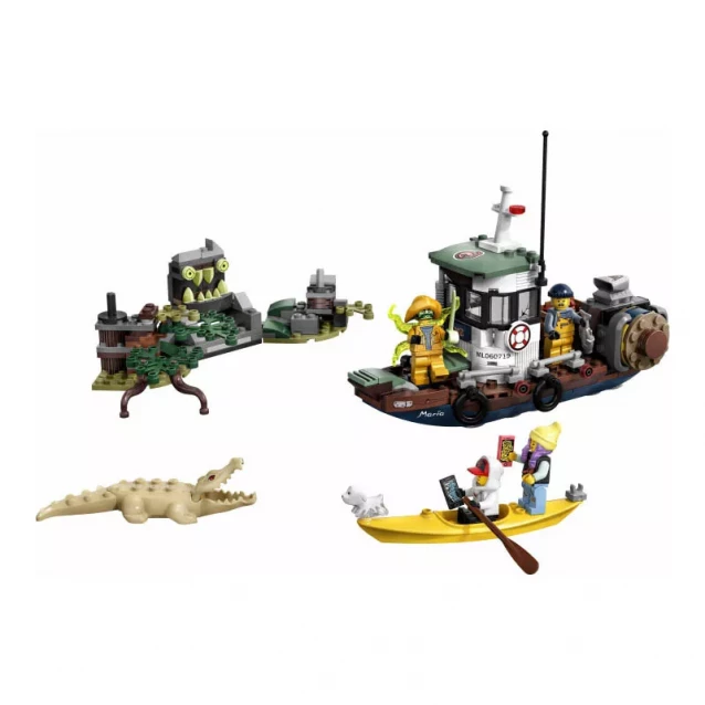 Конструктор LEGO Hidden Side Розбитий Човен Ловців Креветок (70419) - 3