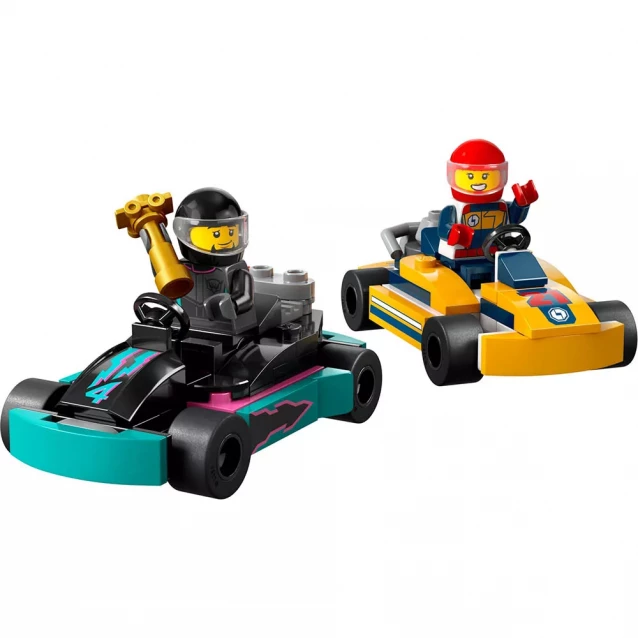 Конструктор LEGO City Картинг и гонщики (60400) - 3