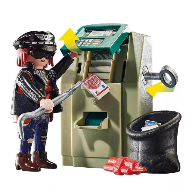Ігровий набір Playmobil Банківський грабіжник (70572) - 4