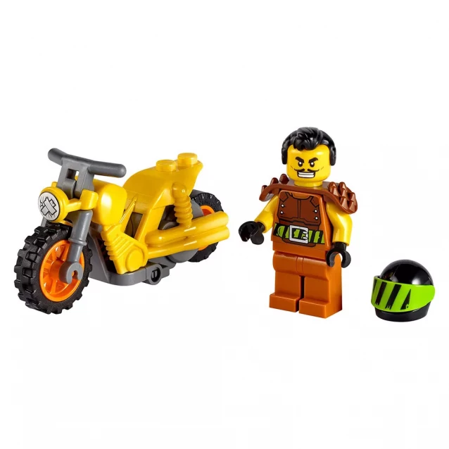 Конструктор LEGO CITY STUNTZ Разрушительное каскадёрский мотоцикл (60297) - 8