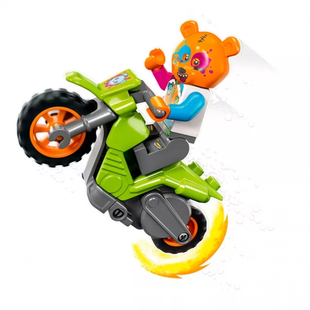 Конструктор LEGO City Stuntz Каскадерський мотоцикл ведмедя (60356) - 4