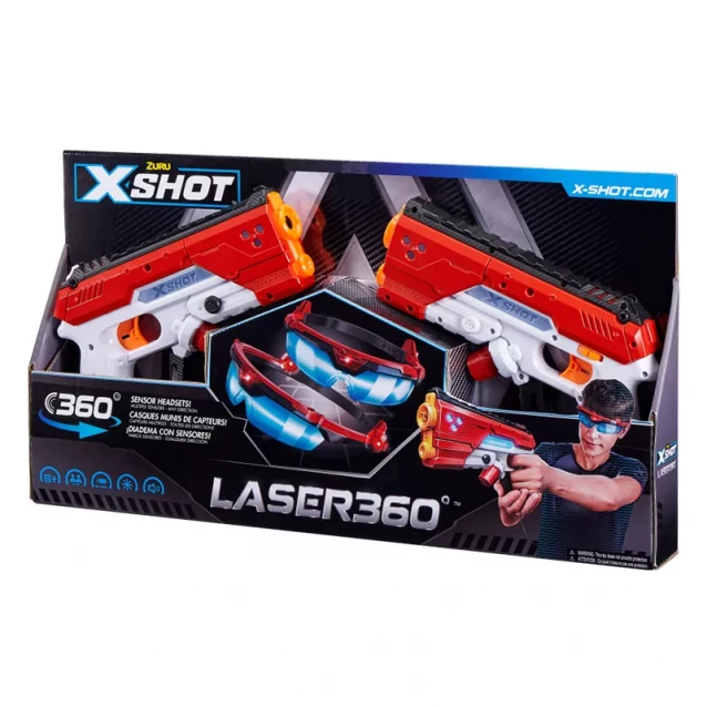 Ігровий набір Zuru X-Shot Лазер 360 інфрачервоні датчики (36280Z) - 2