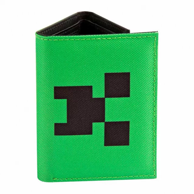 JINX Minecraft Кошелек Pocket Creeper Tri-fold Nylon Wallet-N/A-Green - 1
