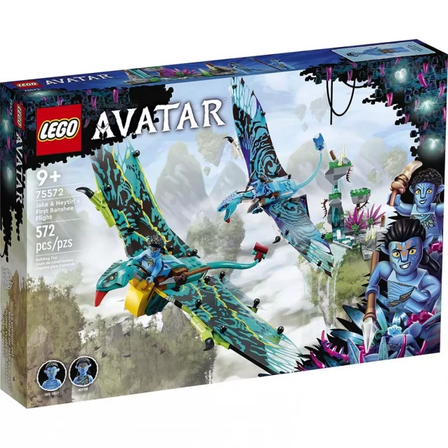 Конструктор LEGO Avatar Перший політ Джейка та Нейтірі на Банші (75572) - 1