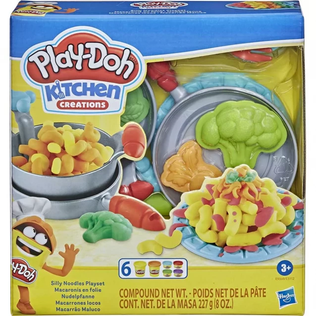 Набор для творчества с пластилином Play-doh Забавные закуски в ассортименте (E5112) - 10