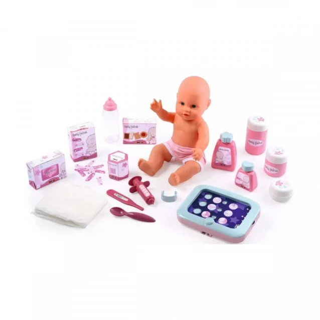 SMOBY Ігровий центр Baby Nurse для догляду за лялькою з пупсом, аксес., 3+ - 5
