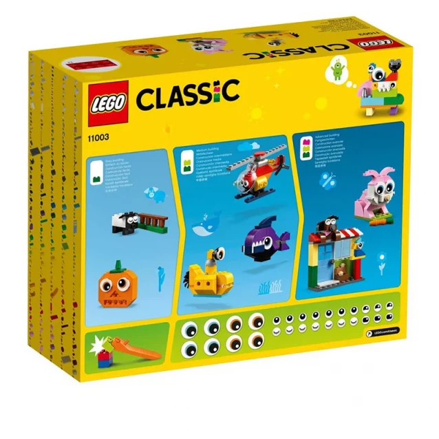 Конструктор Lego Classic Кубики И Глаза (11003) - 2