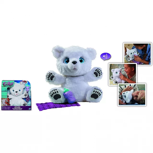 Интерактивная игрушка FurReal Friends Полярный медвежонок Сойер (B9073EU4) - 4