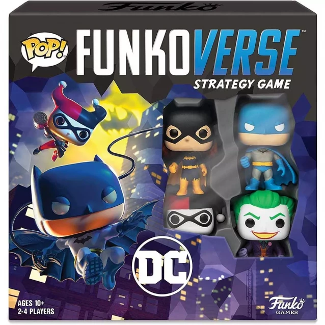 Настільна стратегічна гра FUNKO POP! VERSE DC Comics (4 фігурки) (42628) - 1