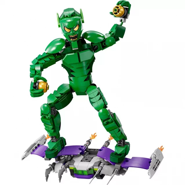 Конструктор LEGO Marvel Фігурка Зеленого гобліна для складання (76284) - 3