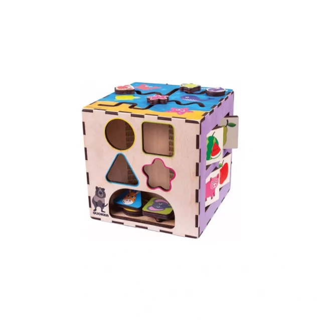 Бізіборд-куб Quokka розвиваючий 20х20 (QUOKA002A) - 1
