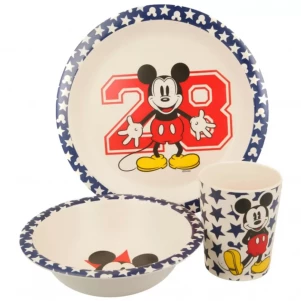 Набір посуду Stor Disney Minnie Mouse 3 предмети бамбук (Stor-01325)