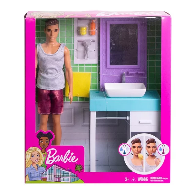 MATTEL BARBIE Набор Barbie "Комната Кена" (в асс.) - 4