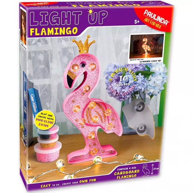 Набор для творчества Paulinda Сияющий Фламинго (072781-3) - 1