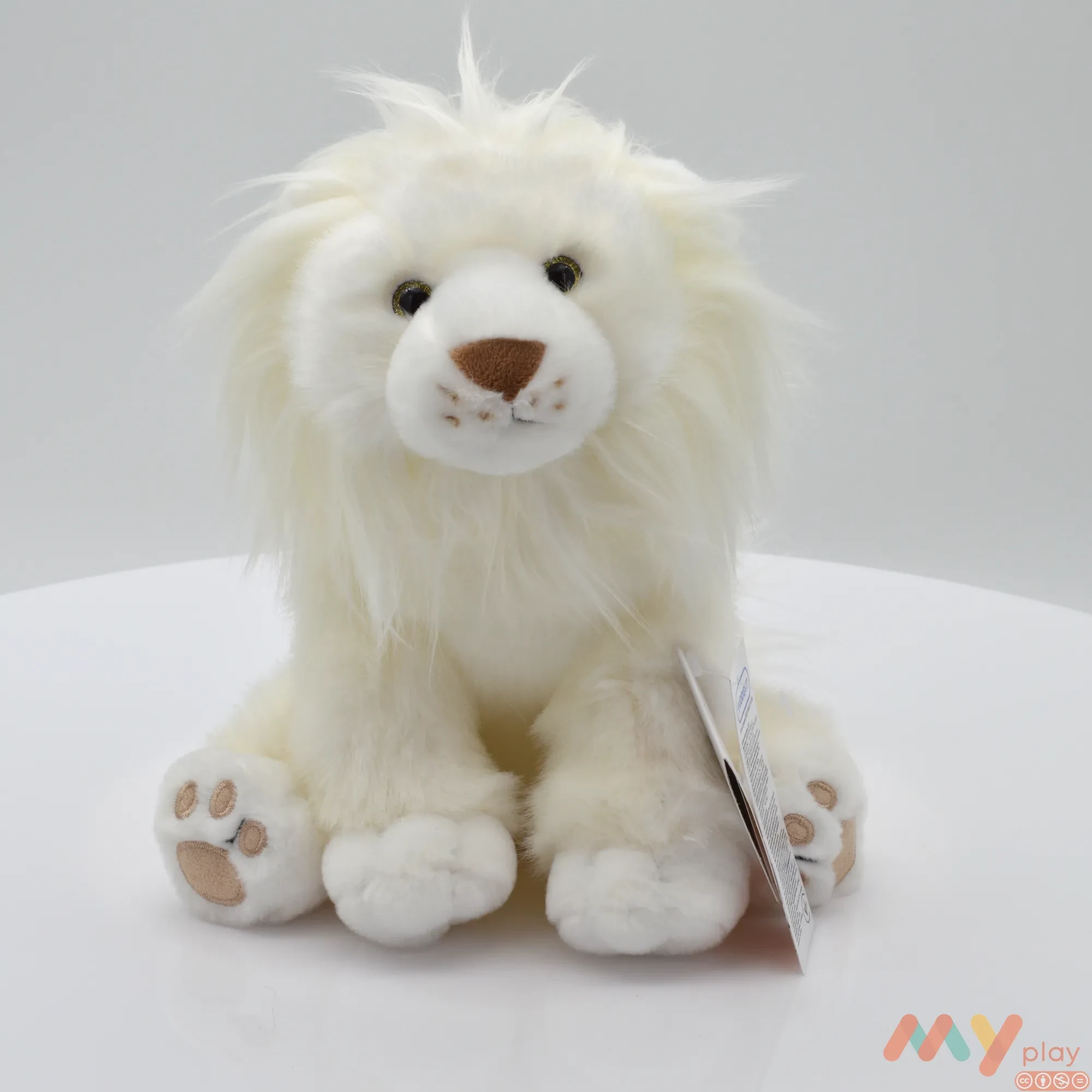 М'яка іграшка Doudou Сніговий лев 28 см (HO2981) - ФОТО в 360° - 1