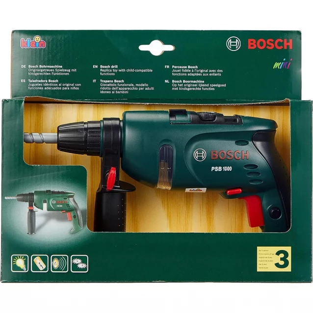 Іграшкова дриль велика Bosch (8413) - 2