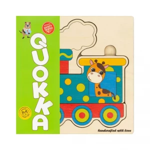 Пазл-мозаїка QUOKKA Поїзд (QUOKA014PM) для малюків