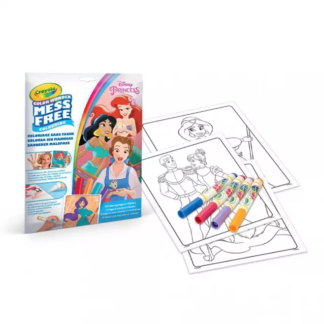 Раскраска Crayola Color Wonder Disney Princess (75-2813) - 2