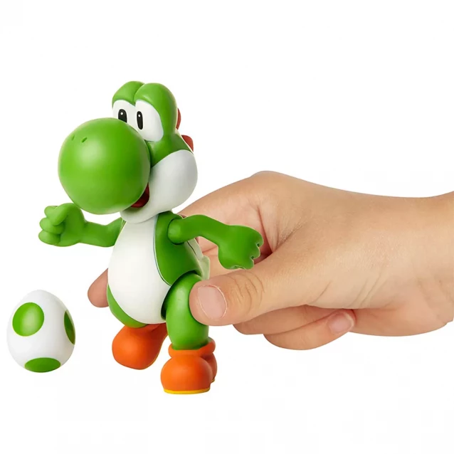 Фигурка с артикуляцией Super Mario Зеленый Йоши 10 см (68522-RF1) - 3