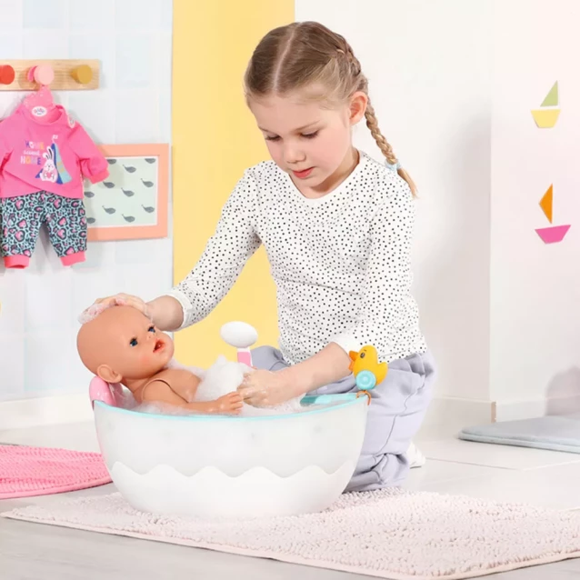 Автоматическая ванночка для куклы Baby Born Легкое купание (835784) - 8