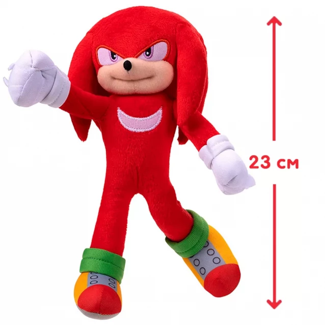 М'яка іграшка Sonic the Hedgehog Наклз 23 см (41276i) - 2
