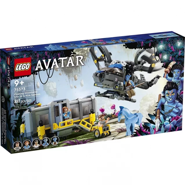 Конструктор LEGO Avatar Горы Аллилуйя: 26-й участок и грузовой конвертоплан «Самсон» (75573) - 1