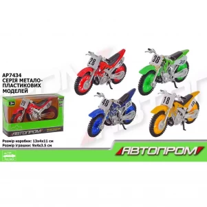 Мотоцикл Автопром Серия 1 в ассортименте (AP7434) детская игрушка