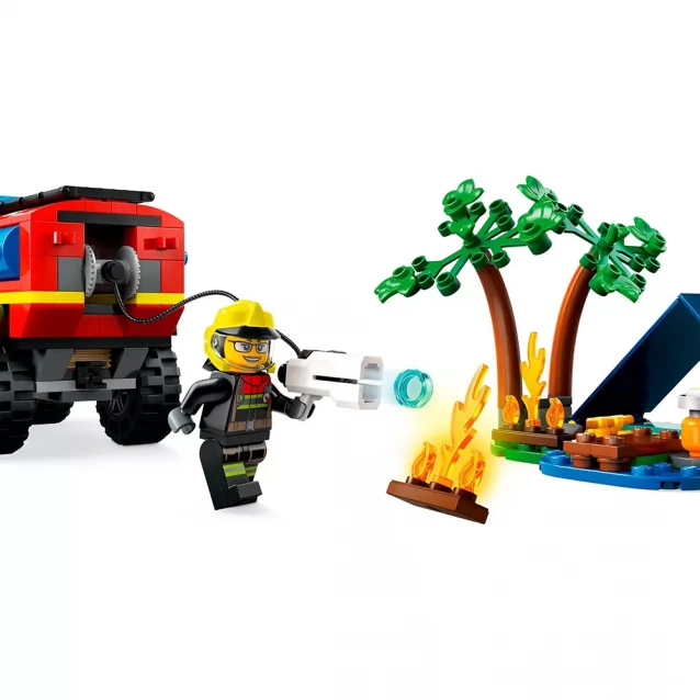 Конструктор LEGO City Пожарный внедорожник со спасательной лодкой (60412) - 5