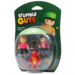 Набор фигурок Stumble Guys Оператор Джина, Дракон Инферно, Мистер Стамбл (SG2020-3) детская игрушка