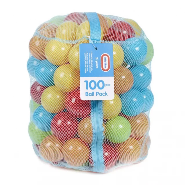 Разноцветные шарики LITTLE TIKES OUTDOOR для сухого бассейна, 100 шт. (642821E4C) - 1