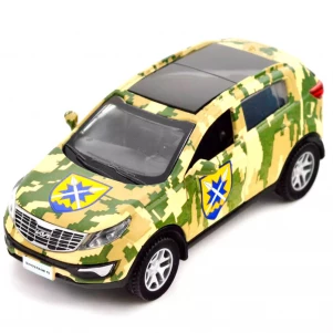 Автомодель TechnoDrive Шеврони Героїв Kia Sportage R 56 ОМПБр (250362M) дитяча іграшка