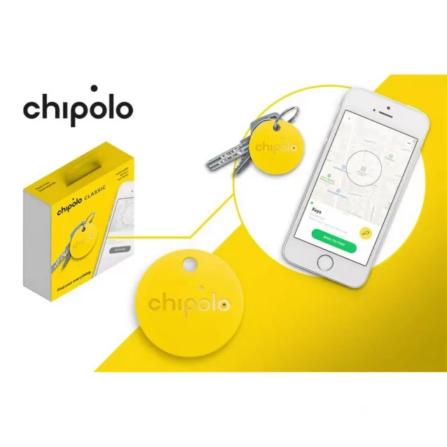 Поисковая система CHIPOLO CLASSIC YELLOW - 1