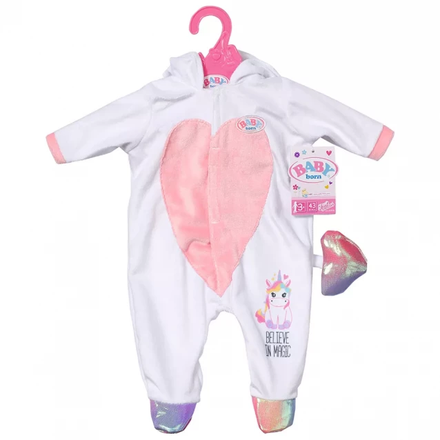 Одежда для куклы Baby Born Комбинезончик Единорога 43 см (832936) - 6