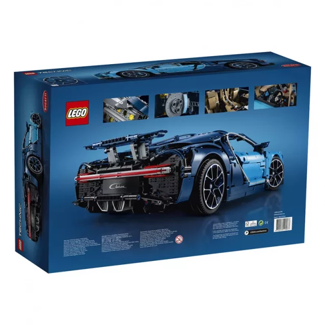 Конструктор LEGO Technic Автомобиль Bugatti Chiron (42083) - 9