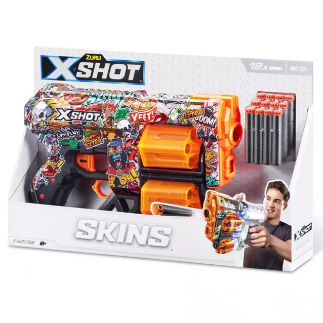 Бластер X-Shot Skins Dread Sketch (36517H) - 6