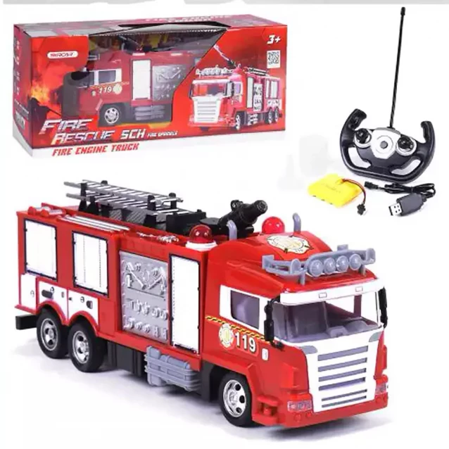 Пожежна машина Країна іграшок на радіокеруванні (666-192NA) - 1