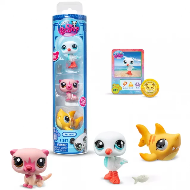 Набір фігурок Littlest PetShop Настрій острова 3в1 (00556) - 3